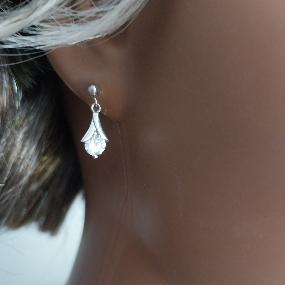 Sterling Silver Drop Earrings